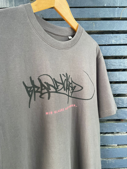 Retro Shirt - Brandhärd - Anthrazit