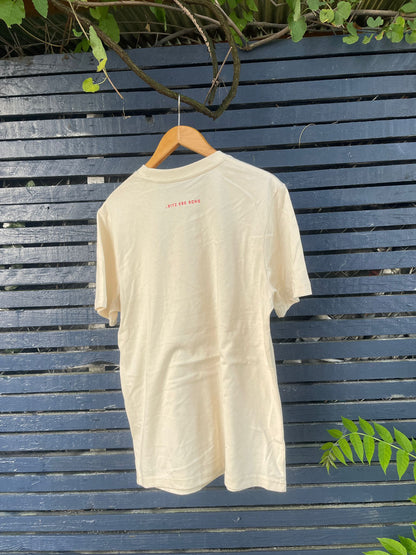 Retro Shirt - Brandhärd - Egg white