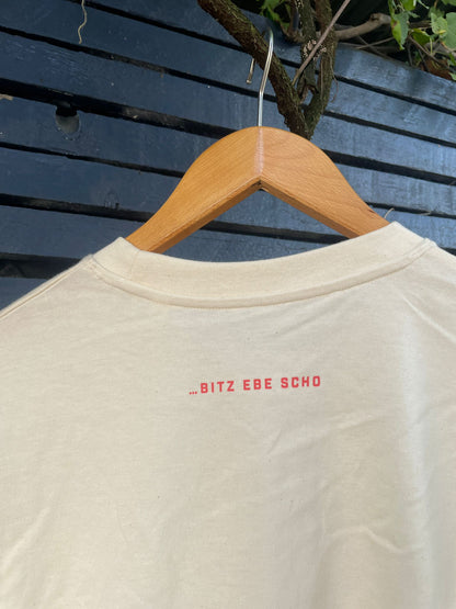 Retro Shirt - Brandhärd - Egg white