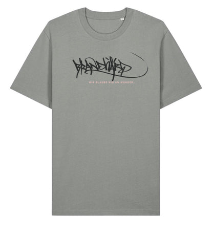 Retro Shirt - Brandhärd - Misty grey